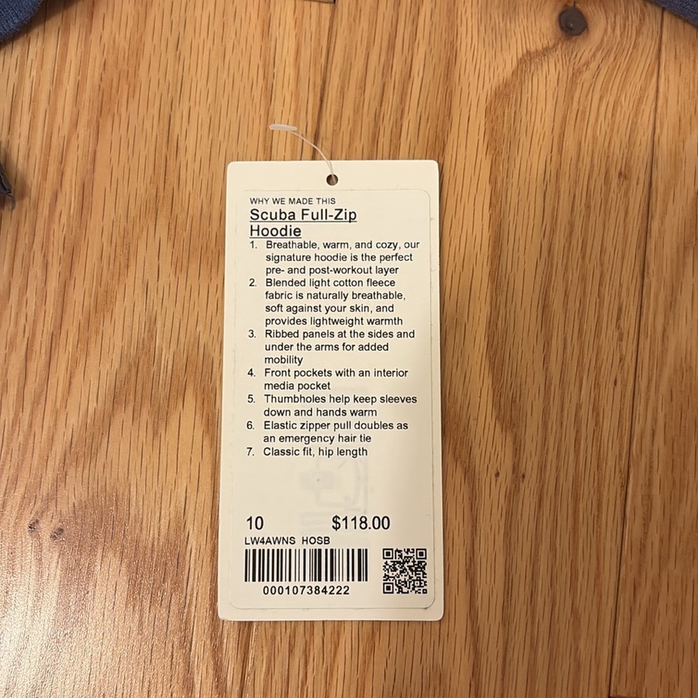 💙FREE SHIPPING 💙Lululemon Scuba Full-Zip Hoodie - Picture 2 of 15
